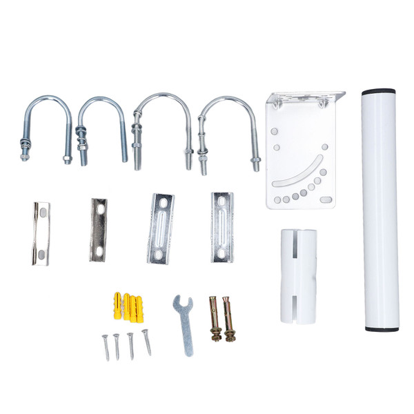 Satellite Internet Mount Dual Windproof Wall Roof Mounting Kit for Starlink Internet Kit Satellite for Starlink V2 Dish