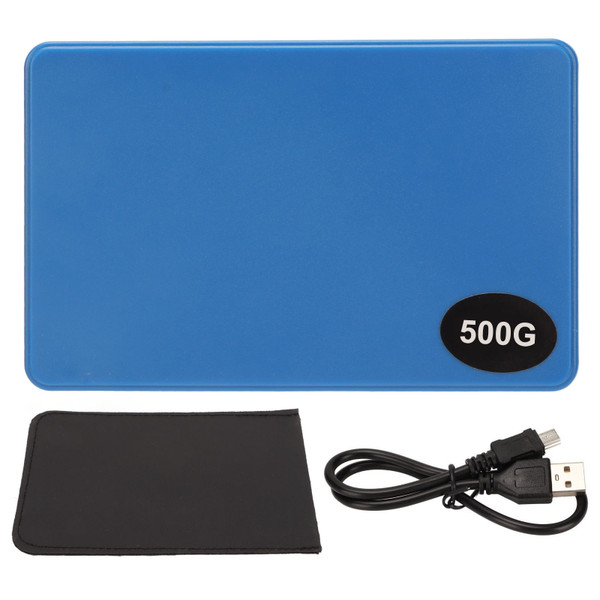 2.5inch External Hard Drive USB 2.0 High Speed Data Transmission Portable HDD External Hard Drive for Windows for OS X