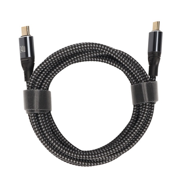 USB C to USB C Cable PD240W USB2.0 Type C Interface 480Mbps USB C Male to C Male Double Ended Data Cable 200cm