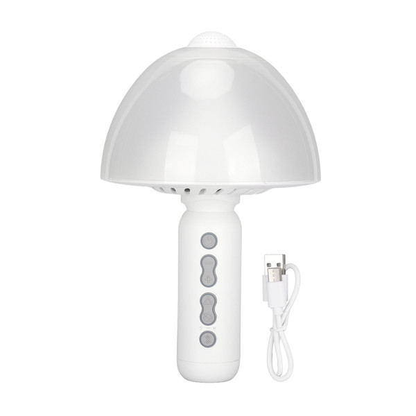 Bluetooth Wireless Karaoke Mic Night Light Bluetooth Microphone for Party KTV Home HolidayWhite