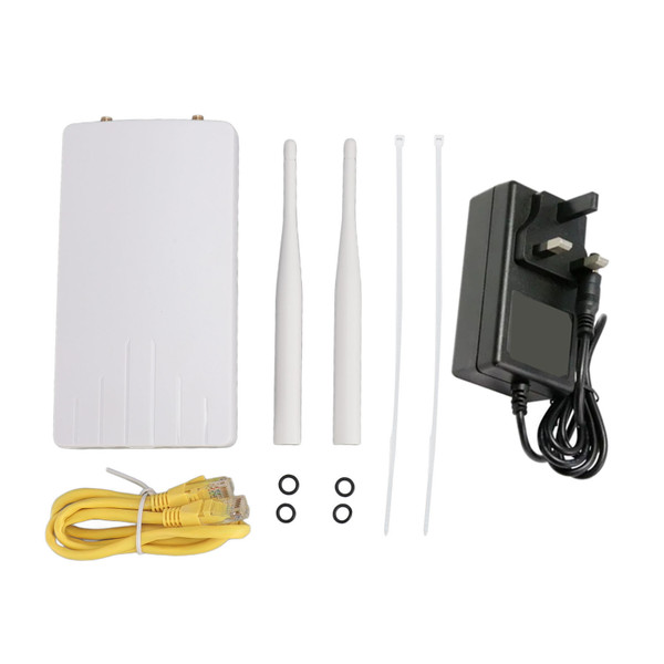 Outdoor 4G LTE POE Wifi Router with SIM Card Slot 300Mbps Unlocked 4G LTE Modem with 2 5dBi Antennas for European