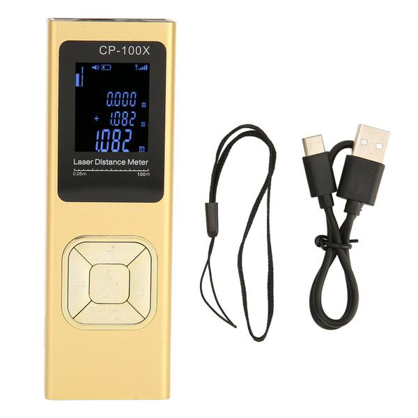 Laser Distance Meter Mini Portable Handheld Waterproof Dustproof Dropproof Digital Laser Measurement Tool