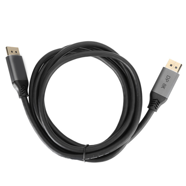 1.4 MaletoMale DP to MaletoMale DP Cable Wire Line for 8K Universal Compatibility(2M )