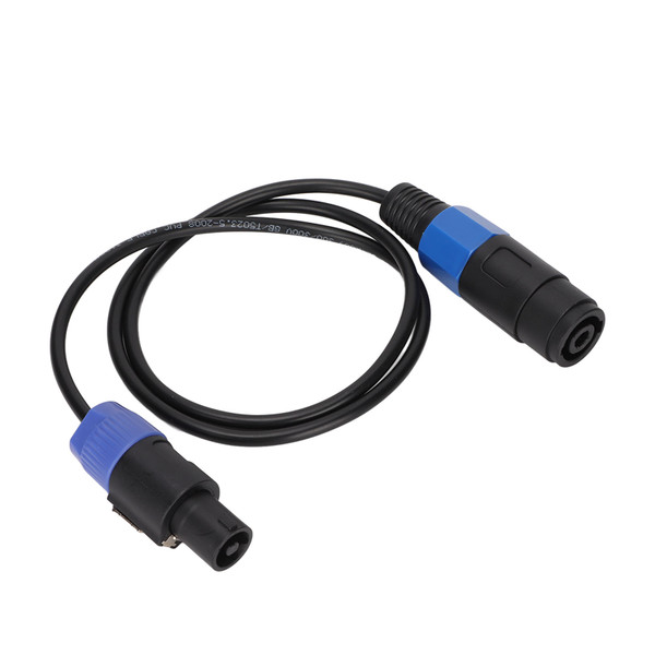 Speaker Cable Professional Male to Female 4 Core Plug Ohm Head Speaker Cable Cord for Speaker