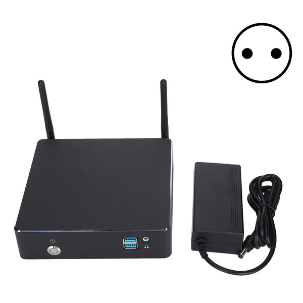 Mini PC 8GB DDR3 128GB SSD Black Desktop Computer Host for 2.4GHz/5GHz DualBand WiFi/Gigabit Ethernet/VGA/BT4.1