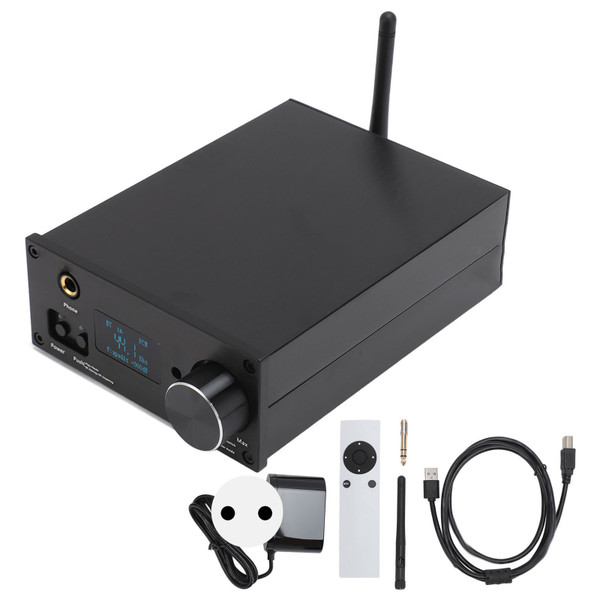 Bluetooth Sound Decoder Wireless Receiving Ldac 9038 Fiber Coaxial USB Power Amplifier Speaker Bluetooth Adapter 100‑240V EU Plug