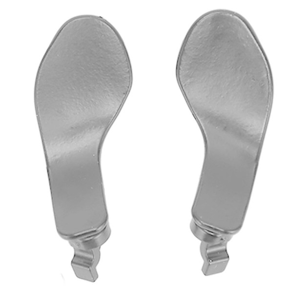 4pcs Game Controller Back Paddles Professional Replacement Metal Back Buttons for PS5 Edge Controller Silver