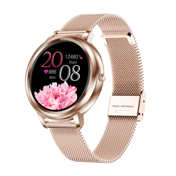 Women Smart Watch Fitness Tracker Bluetooth Bracelet Smart Sports Band Heart Rate Blood Pressure Sleeping Monitor Wristband Touch Screen IP67 Waterproof Information Reminder