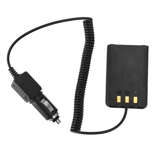 Car Mobile Battery Eliminator Portable Mini Car Charger Battery Eliminator Adapter for YAESU Ft4X Ft4Xr FT 4X FT 4XR 2 Way Radio Walkie Talkie