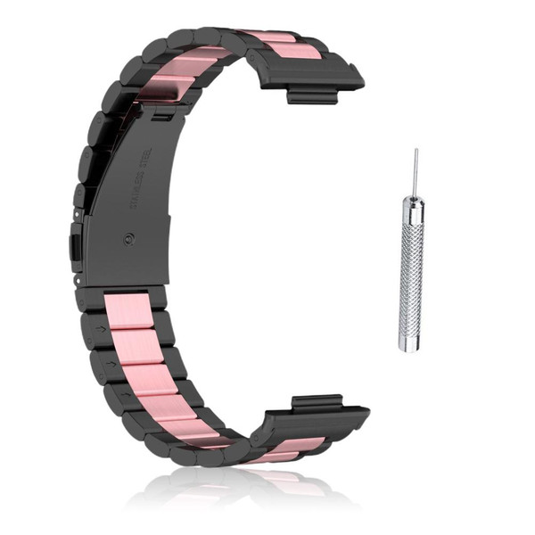 Replacement Bands Compatible for HUAWEI Watch FIT2 Smart Watch Stainless Steel Metal Replacement Wristband Smartwatch Band