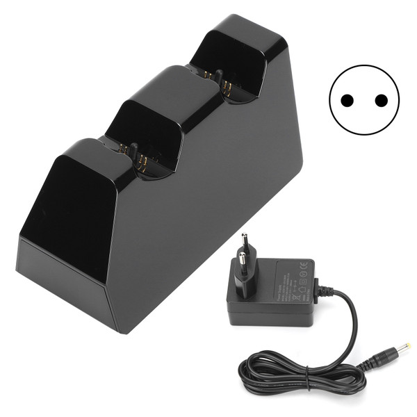 Controller Dual Charger Charging Station Compatible for PS5 DualSense Controller 100‑240VEU Plug