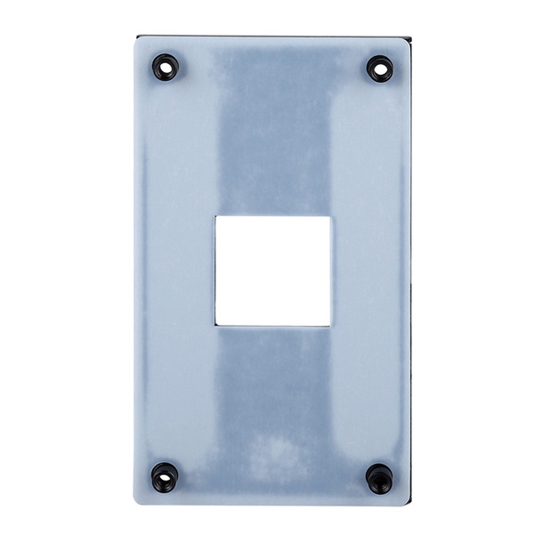 CPU Heatsink Bracket Backplane Backplate Iron Plate for Intel AMd AM2/3/2+/3+ Black