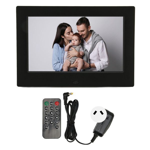 7 Inch Digital Photo Frame HD 1080P Digital Picture Frame Photo Album with Clock and Calendar Function 100‑240V AU Plug