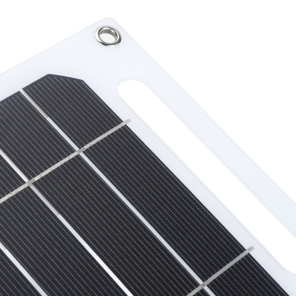 USB Solar Panel Charger 6W High Efficiency Monocrystalline Silicon Solar Panel Charger for Phone Computer Camera