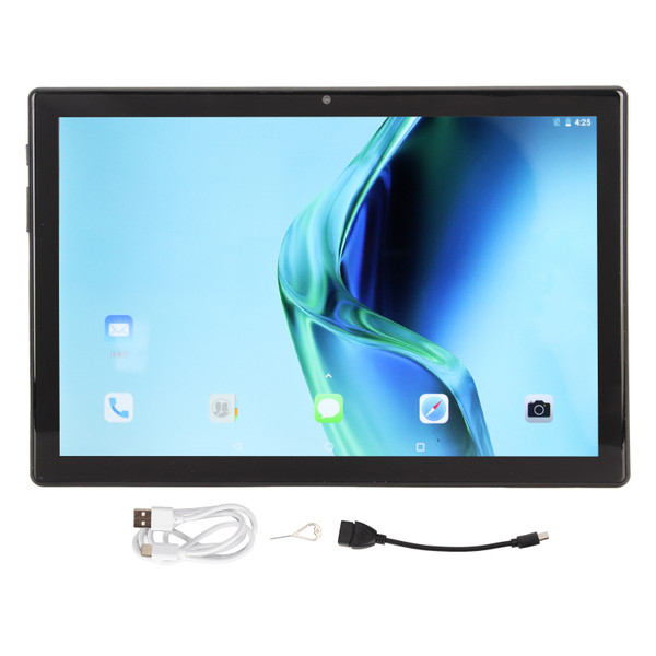 10.1 Inch Tablet for Android 11 Octa Core 8GB RAM 128GB ROM 5G WIFI Dual SIM Dual Standby 3200X1440 Resolution Tablet Black