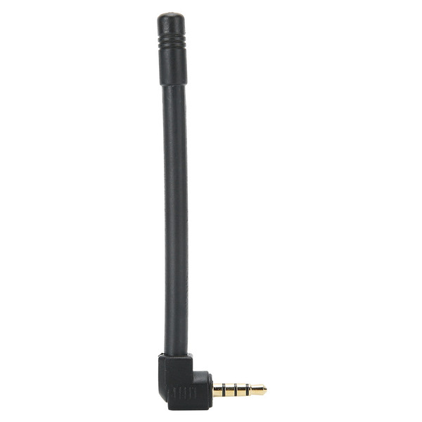 FM Radio Antenna External for Mini Speaker 3.5mm Right Angle Outdoor Audio Connector