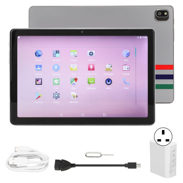 10in Tablet 6GB RAM 256GB ROM 4G Network Call for Android 11 Portable Tablet Fro Entertainment Business
