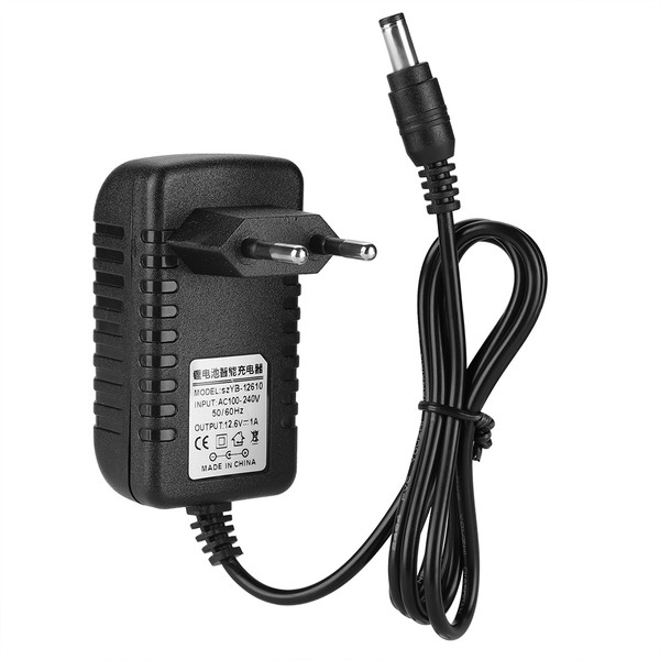 Multi level Protections 12.6V/1A Adaptative Lithium Battery Charger  Input -
