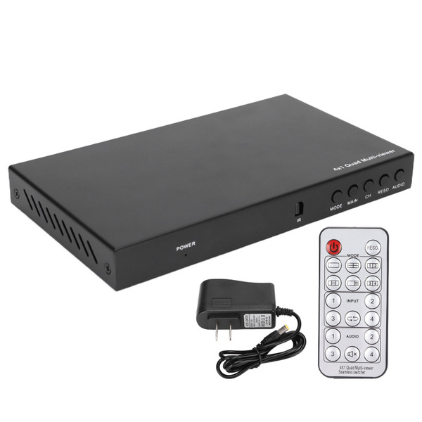 AIMOS Multi Viewer High Definition Multimedia 4 Into 2 Out VGA Splitter