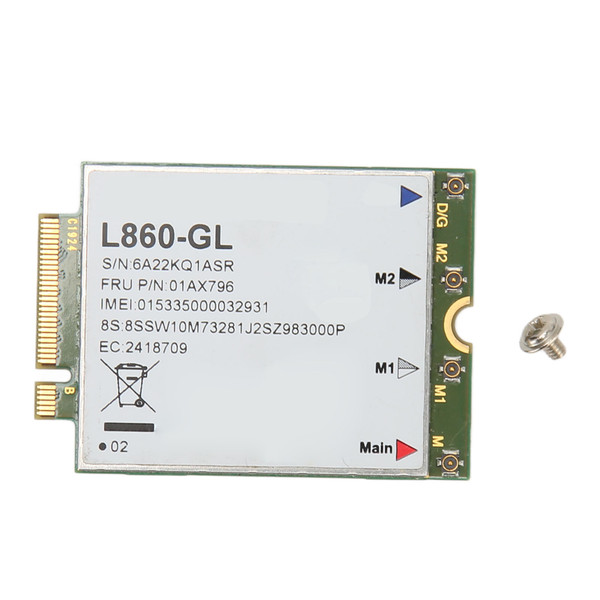 L860 GL 01AX796 Gigabit 4G Network Card Wireless Network Card Adapter for Lenovo X1 X13 P15 T490 T14 T15