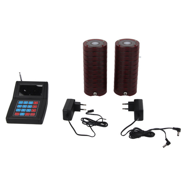 1‑for‑20 1.5KM Connection Restaurant Calling System Wireless Guest Paging Queuing System‑