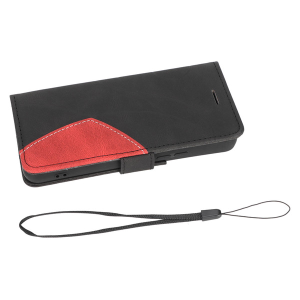 Flip Wallet Phone Case PU Leather Magnetic Closure Phone Wallet Case with Card Holder for Samsung S22 Men and Women Black