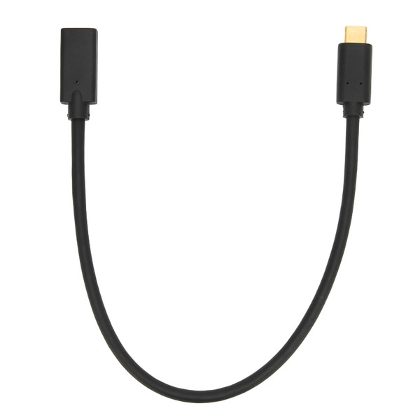 TypeC to TypeC Cable 10Gbps USB 3.1 Fast Charging ABS TypeC Female to TypeC Male for MacBook Pro for Huawei(1m 3.3ft )