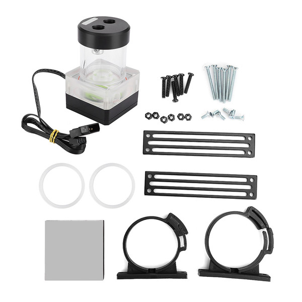 Computer Water Pump PC Cooler Integrated Built In Defoaming 500l H Flow 3 Meters Discharge Lift