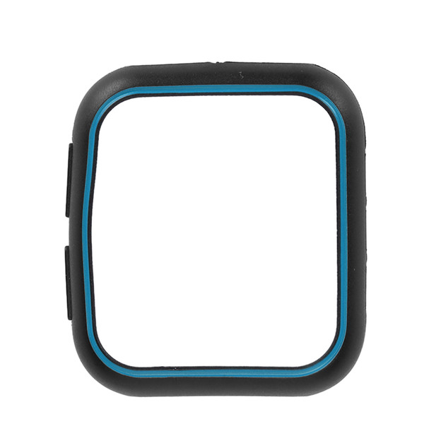 Protective Watch Shell Case All Around Protection Screen Cover for OPPO Watch 2 Series 42mmBlack Blue