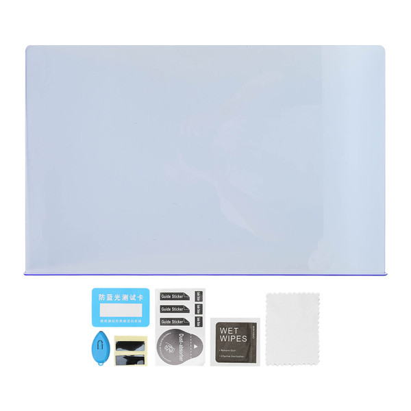 Screen Protector Panel Anti Blue Ray UV Blocking High Transparency Desktop Monitor Protector for 24 Inches PC
