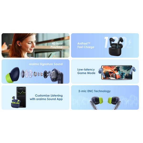 Oraimo FreePods Lite TWS Earphone OTW-330