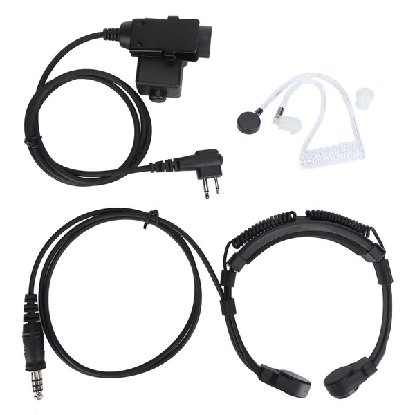 U94 PTT Military Adapter ＋ Mobile 2 Pin 7.1mm Headset System Adapter Push to Talk for Motorola Radio