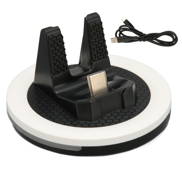 Charging Station for GO Plus + 2023 Prevent Slip Silicone Protective Pad Charging Dock with Display Light and Cable