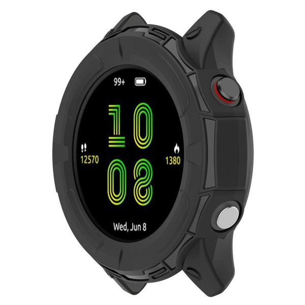 Soft TPU Case Frame Shell Compatible for Garmin Forerunner955 Shockproof Bumper Case Cover Smartwatch Accessories