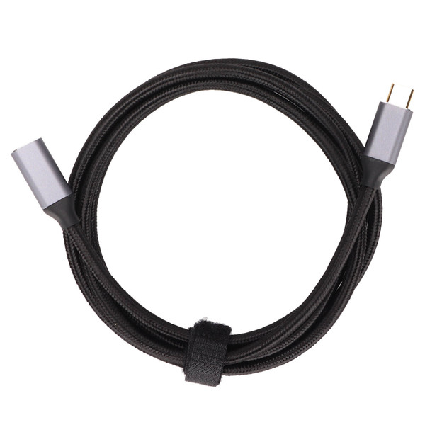 Type C Extension Cable 4K 60Hz Resolution 10Gbps Wear Resistant Type C Male to Type C Female with Aluminum Shell150cm