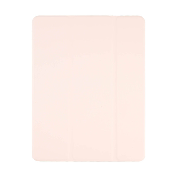 Tablet Case Pink Auto Sleep Soft TPU Precise Cutouts Pencil Holder Magnetic Case for IOS Tablet 10.2 Inch 7th 8th 9th Light Pink