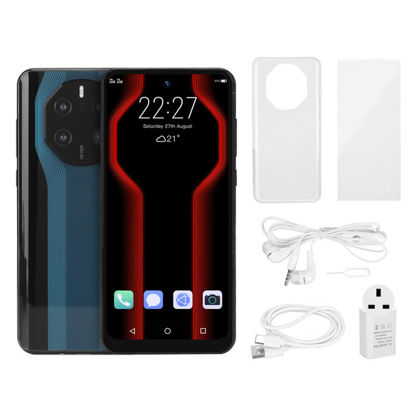 6.6 Inch Smartphone Quad Core 5000mAh 5G WiFi 3G Phone for Android 10.0 with 24MP Front 32MP Rear Cam