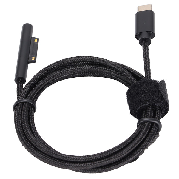 TypeC Male to Magnetic Adapter Cable PD Charging Cable for Microsoft Surface Pro3/4/5/6