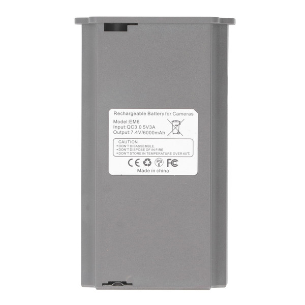 Trail Camera Battery Pack 6000mAh Cellular Trail Camera Rechargeable Lithium Battery for Tactacam Reveal Trail X Gen 2.0 X X Pro XB SK