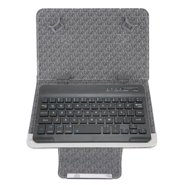 7''-7.9'' Tablet Universal PU Protective Case Cover   Bluetooth Keyboard (White case  keyboard)