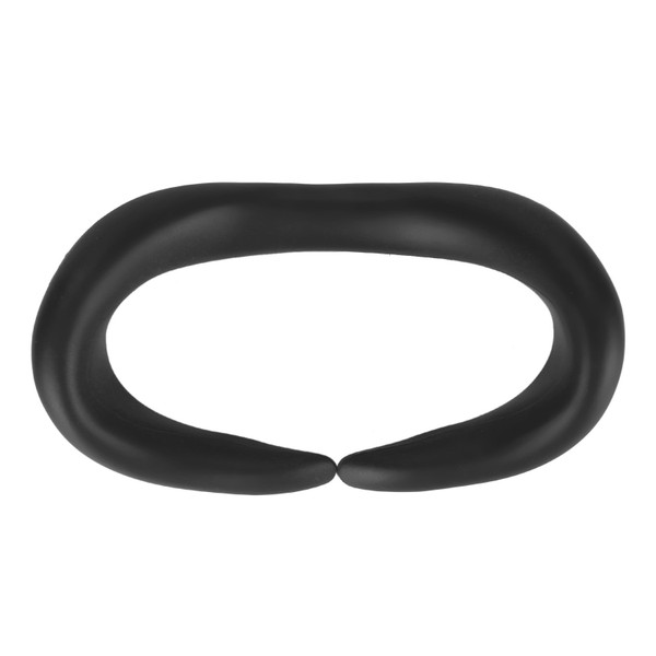 VR Headset Eye Pad Soft Sweatproof Waterproof Replacement Silicone Face Pad Eye Cover for Meta Quest 3 Black