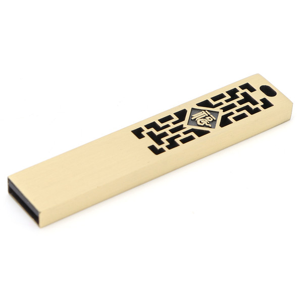 USB Flash Disk Portable Waterproof Metal 2.0 Drive Storage Memory Stick for Data Transmission Sharing32GB