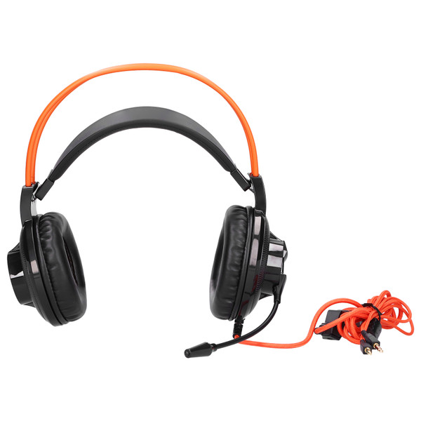 Gaming Headset Adjustable Lightweight Game Headphones with Microphone Volume Control