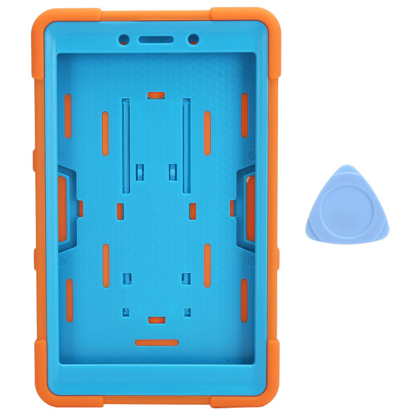 Tablet Cases Soft Light Multiple Colours Free Hands Protective Case for Galaxy Tab A ComputerOrange