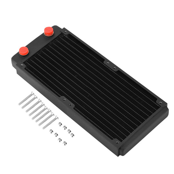 Copper Radiator Heat Sink Computer Water Cooling Liquid Heat Exchanger (240mm)