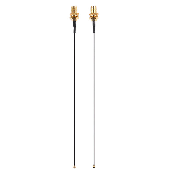 2PCS RF0.81 IPEX 4 to External Thread Internal Pin for M.2 WiFi Network Card Wireless Module