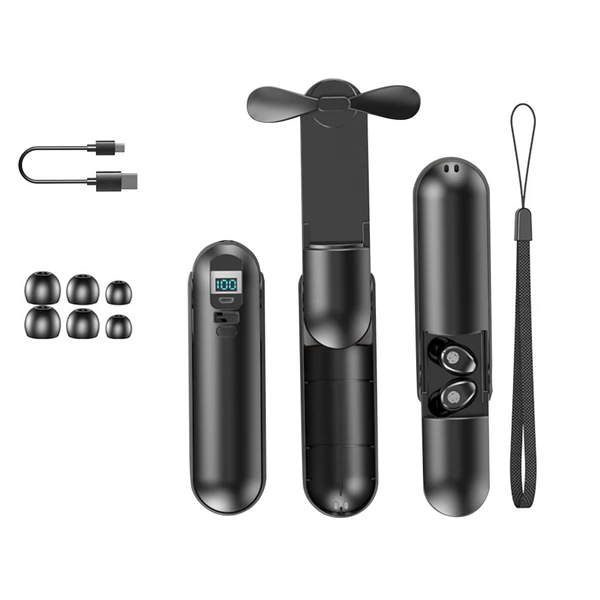F7 Wireless Headphones TWS Sport Bluetooth 5.0 Earphones In Ear 9D Noise Reduction HiFi Headset
