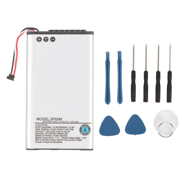 For SP65M Battery 3.7V 2210mAh Battery Replacement for PS Vita PCH 1001 PCH 1101 1003 1103 Controller Battery
