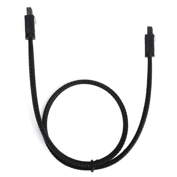 SATA Cable 7‑Pins Straight 8‑Core 3.0 Hard Drive Cord Wire with Shrapnel for Data Communication