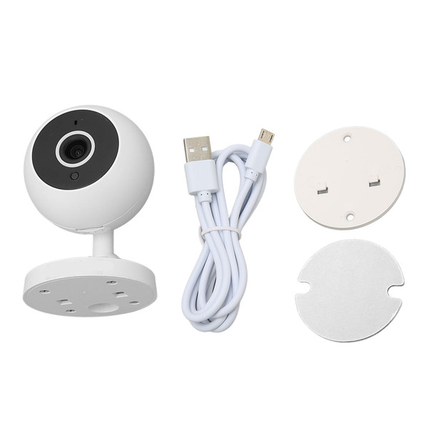 Indoor Security Camera HD 1080P 2 Way Sound Night Vision Real Time Motion Detection Voice Control Wireless Baby Monitor